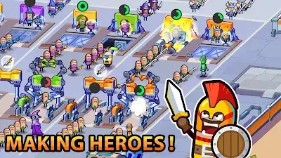 Hero Making Tycoon 스크린샷 2