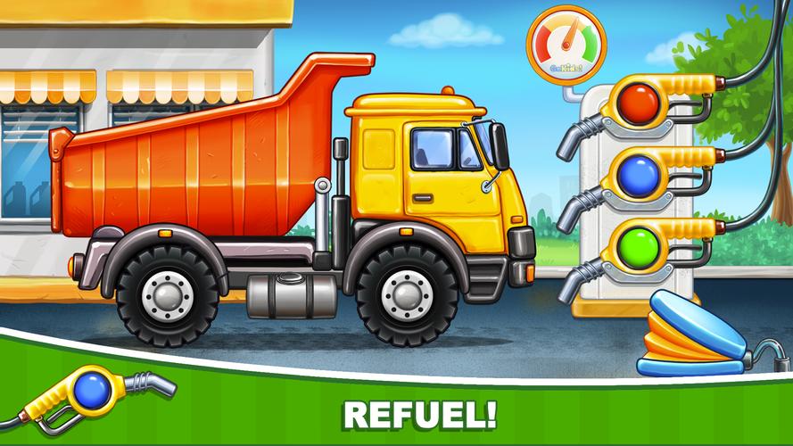 Car games Bulldozer for kids 5 스크린샷 1