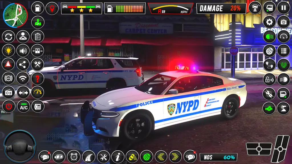 US Police Chase: Cop Car Games स्क्रीनशॉट 1