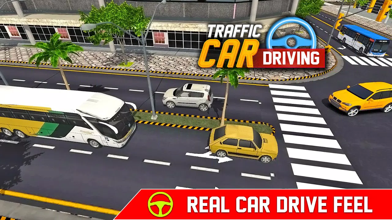 Traffic And Car Driving - Sim স্ক্রিনশট 1