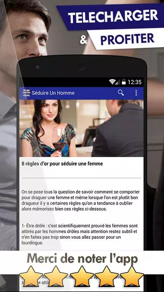 Séduire Draguer Femme Captura de tela 2