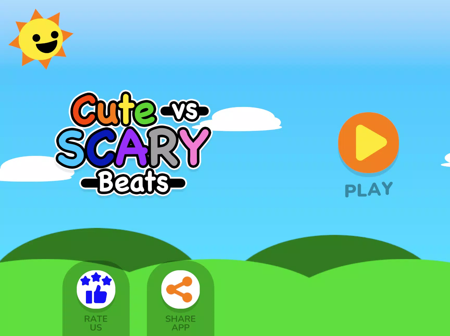 Cute vs Scary Beats Tangkapan skrin 1