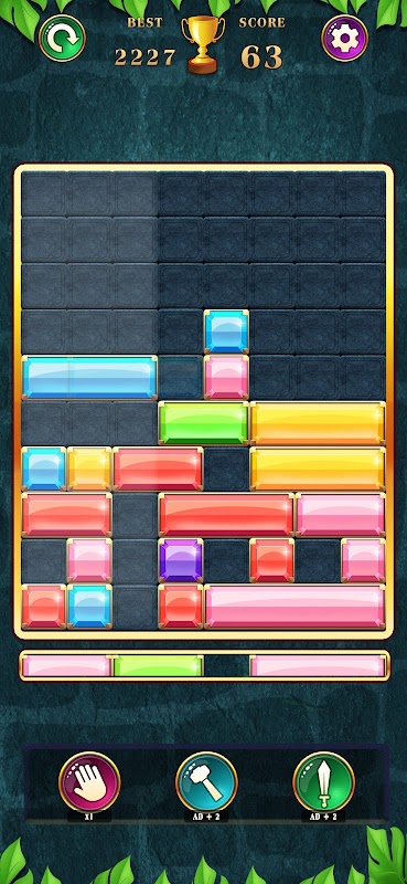 Block Puzzle Jewel Drop Blast स्क्रीनशॉट 0