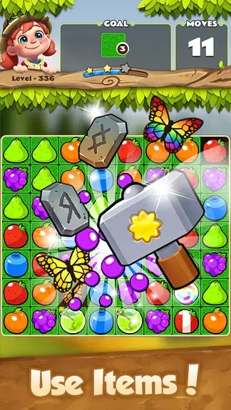 Fruits POP : Match 3 Puzzle स्क्रीनशॉट 3