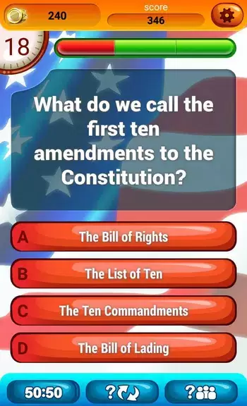 US Citizenship Questions Captura de pantalla 2