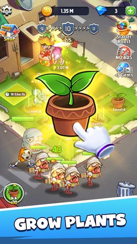 Merge Plants – Monster Defense Screenshot 0