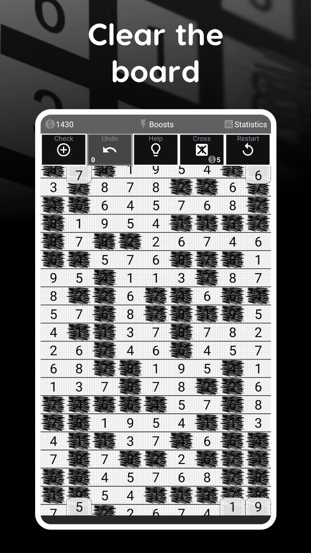 Number Puzzle Game Numberama 2 Capture d'écran 2