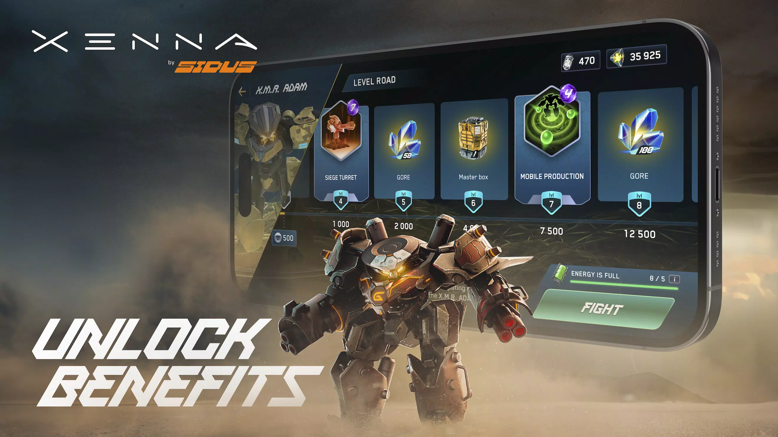 Xenna: Card Battle RTS 스크린샷 3