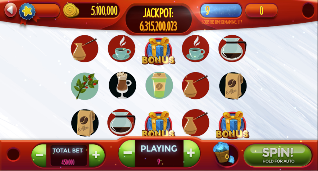 Coffee-Slot Machine Games স্ক্রিনশট 1