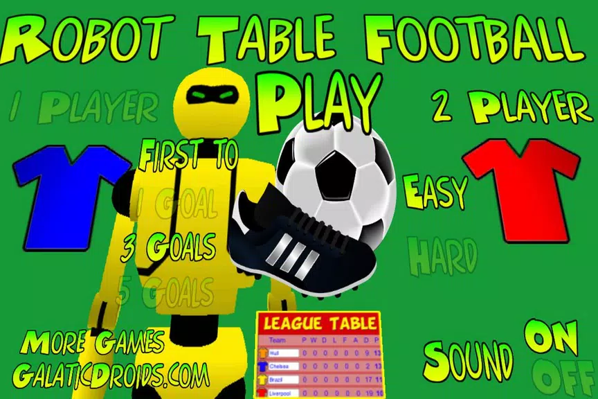 Robot Table Football 스크린샷 2