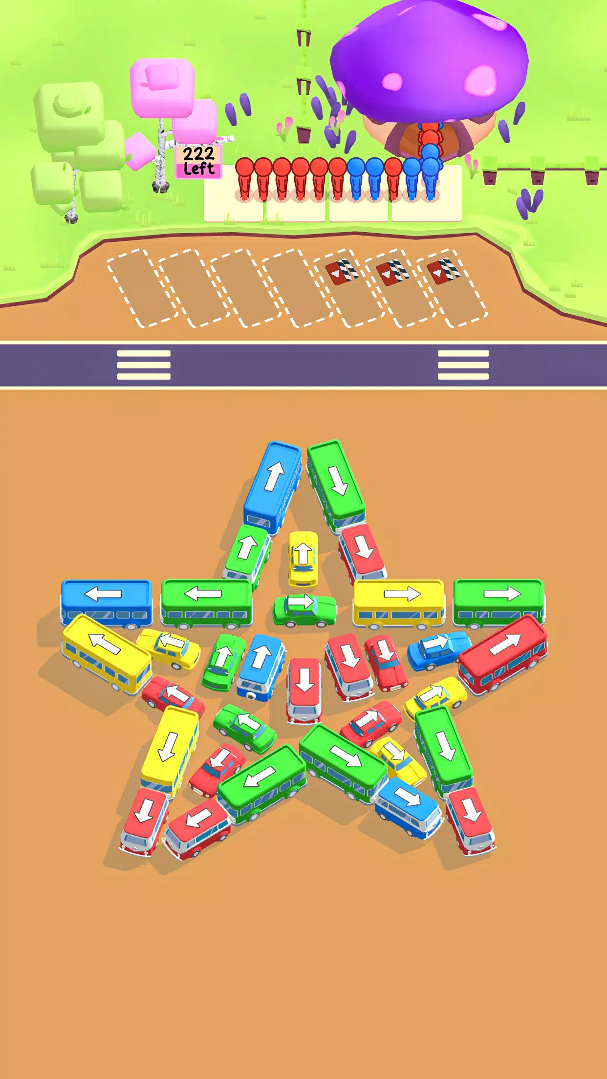 Schermata Bus Jam: Traffic Puzzle 2