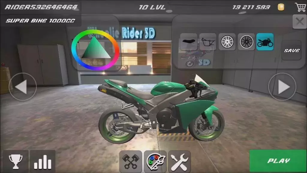 Wheelie Bike 3D game應用截圖第1張