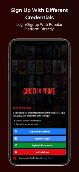 Cineflix Prime: Movies & Shows स्क्रीनशॉट 1