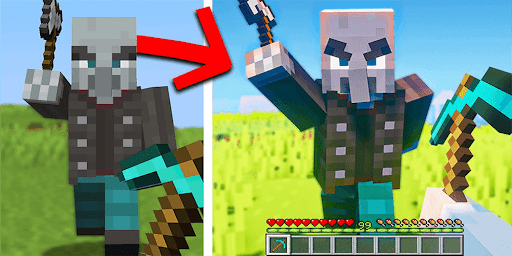 Animation mod Minecraft addon Captura de tela 0