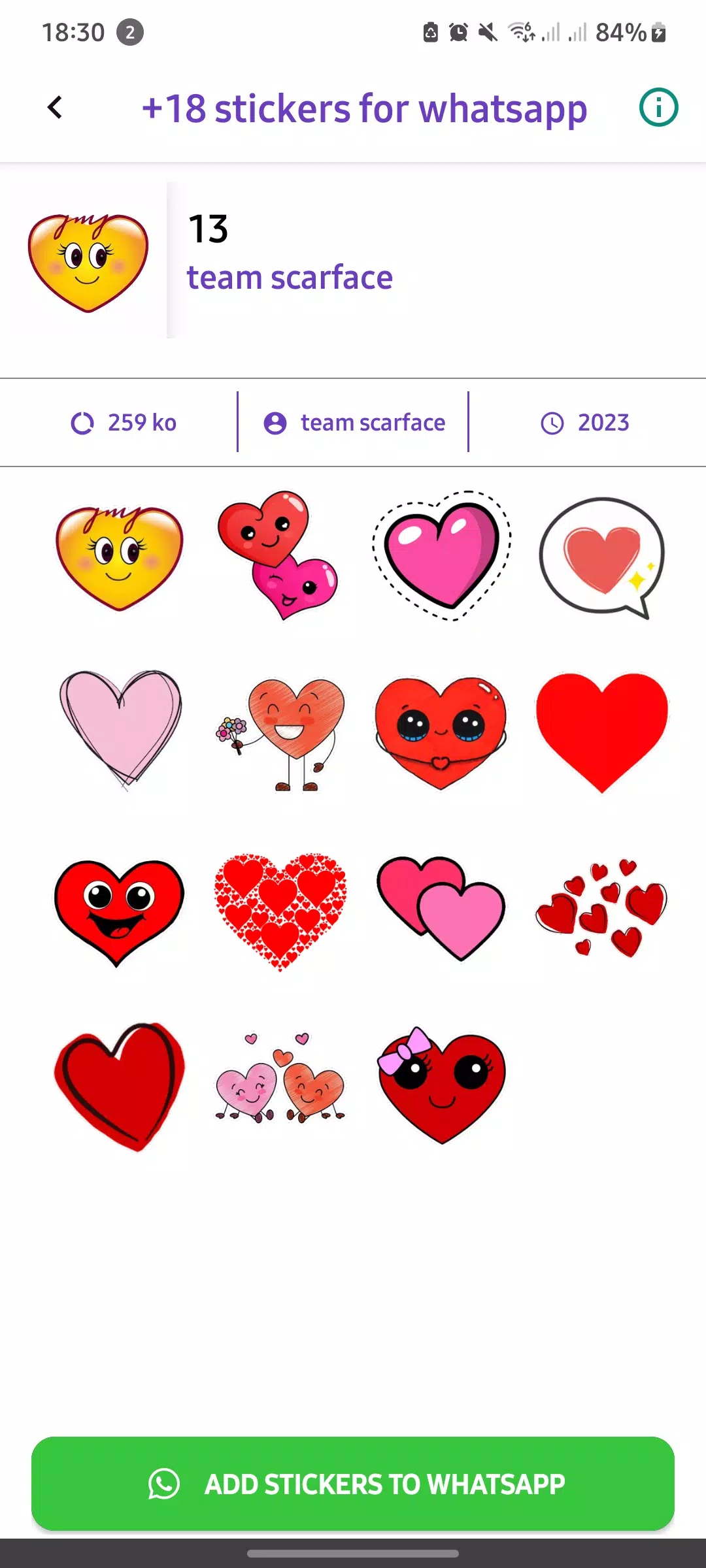 +18 Stickers For WhatsApp Screenshot 3