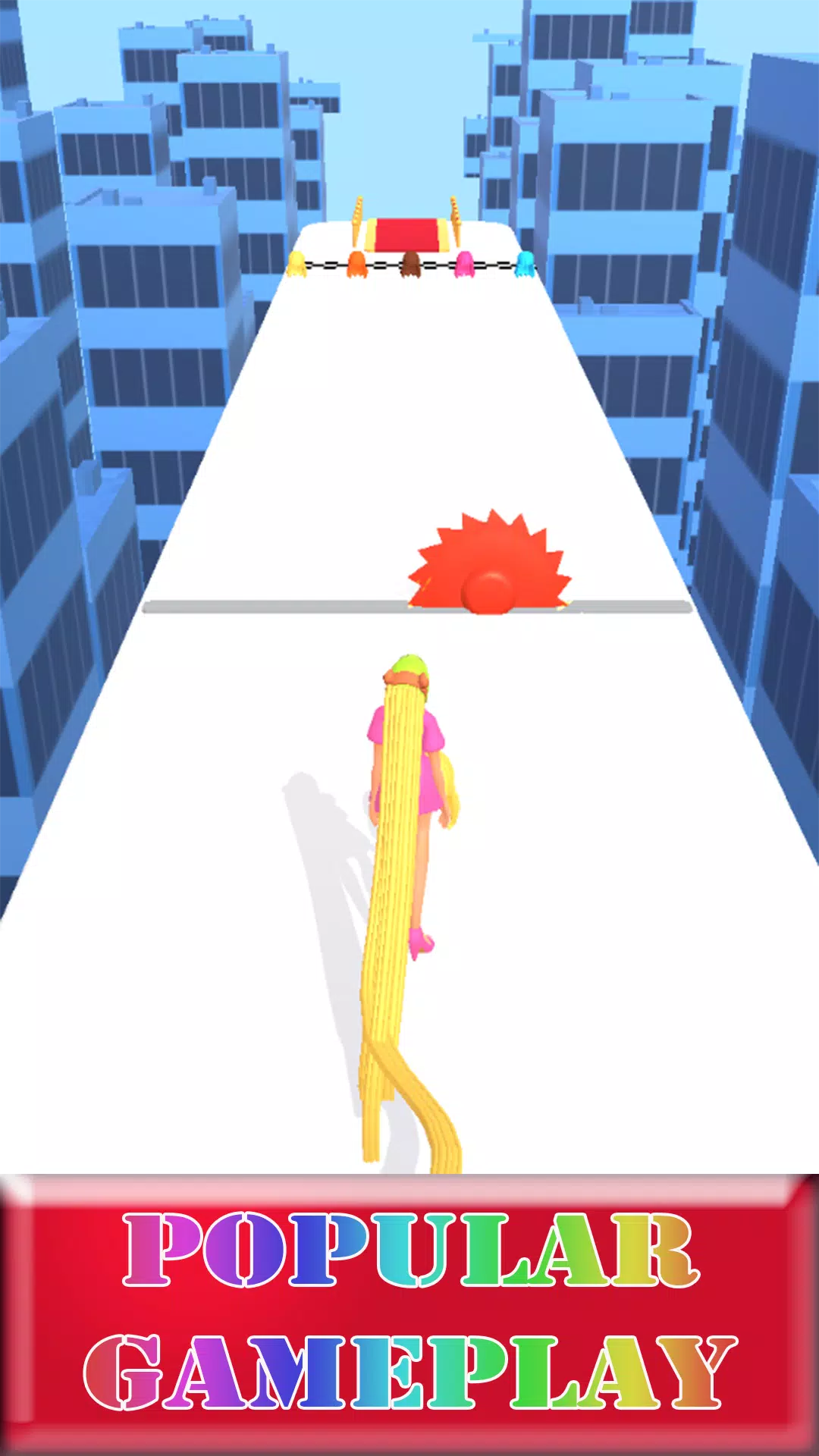 Hair Run 3D Screenshot 1