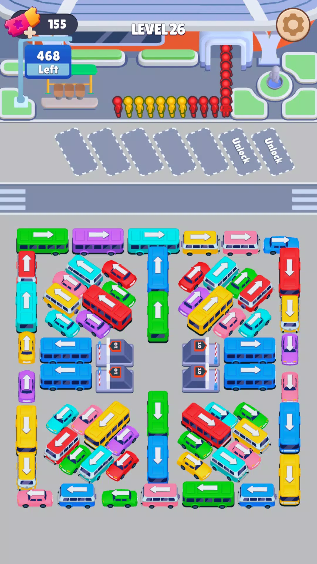 Bus Sort: Car Parking Jam スクリーンショット 0