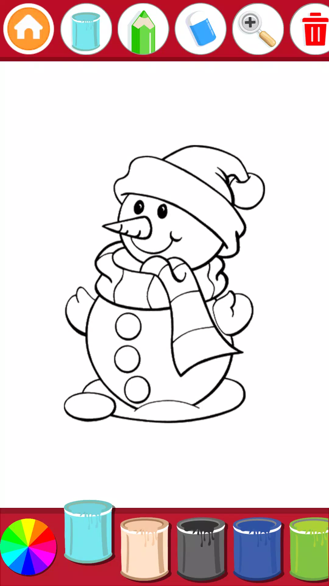 Schermata Christmas Coloring Book 1