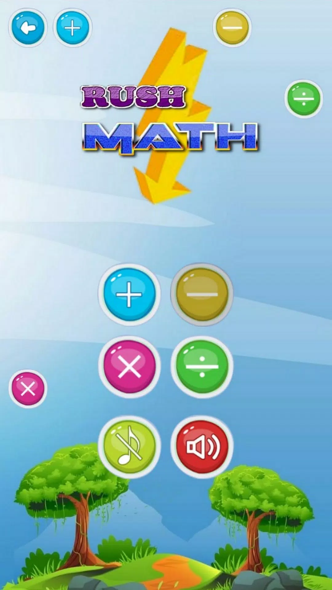 Schermata Math Rush 2