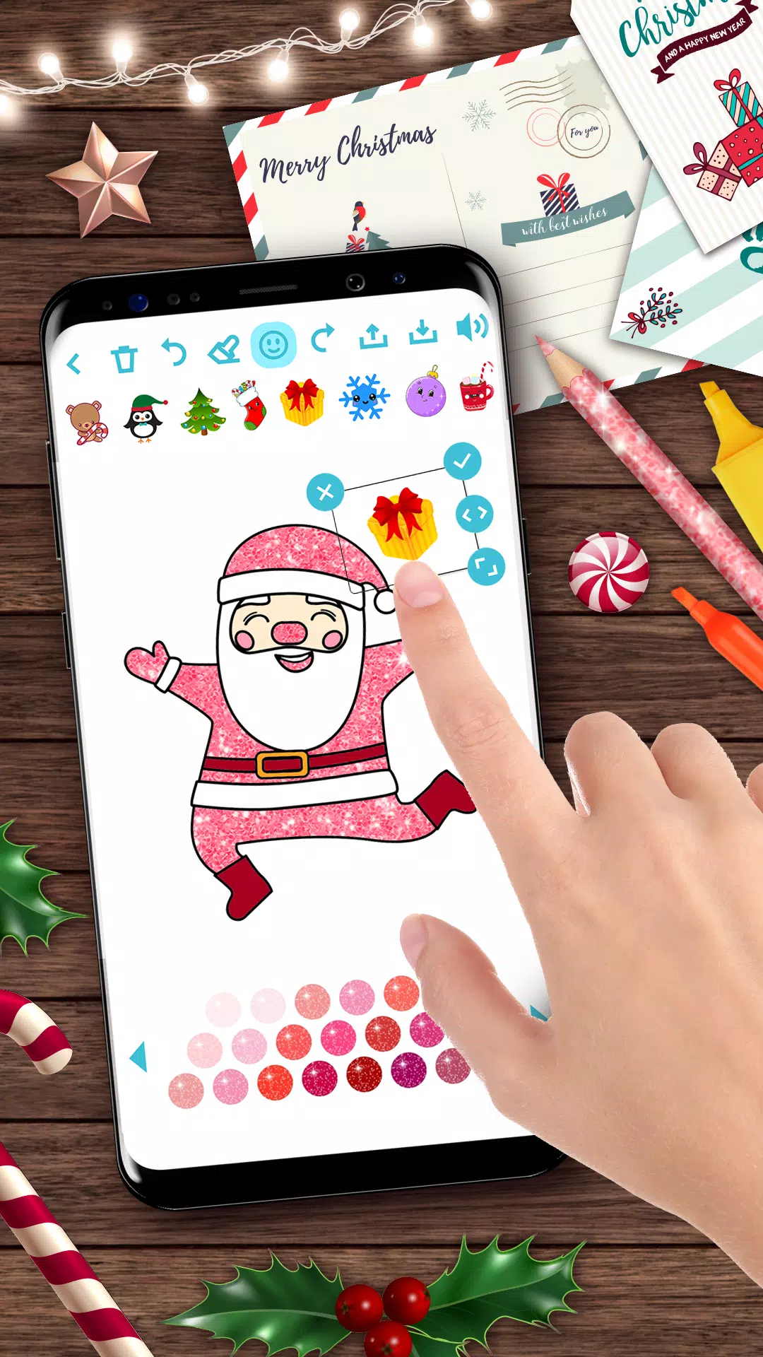 Christmas kids coloring স্ক্রিনশট 1