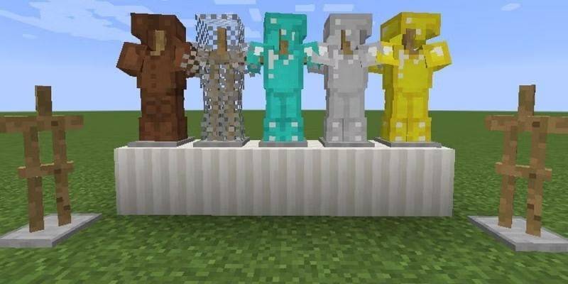 Minecraftの鎧スタンド