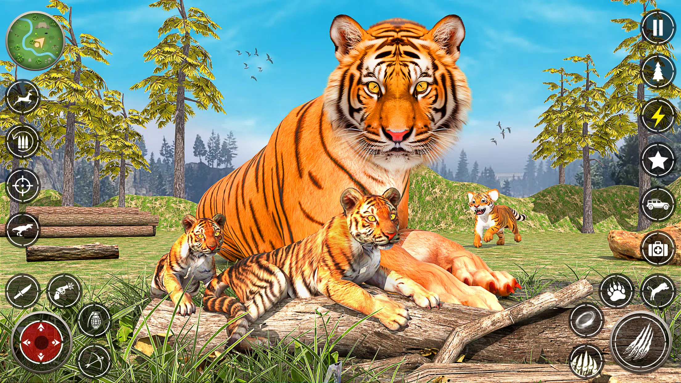 The Tiger Family Simulator 3D Captura de pantalla 3