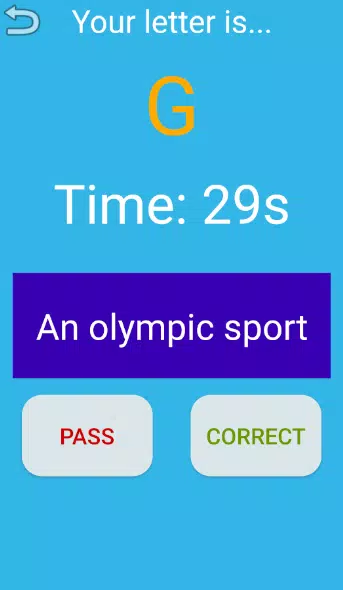 One Letter Quiz स्क्रीनशॉट 1