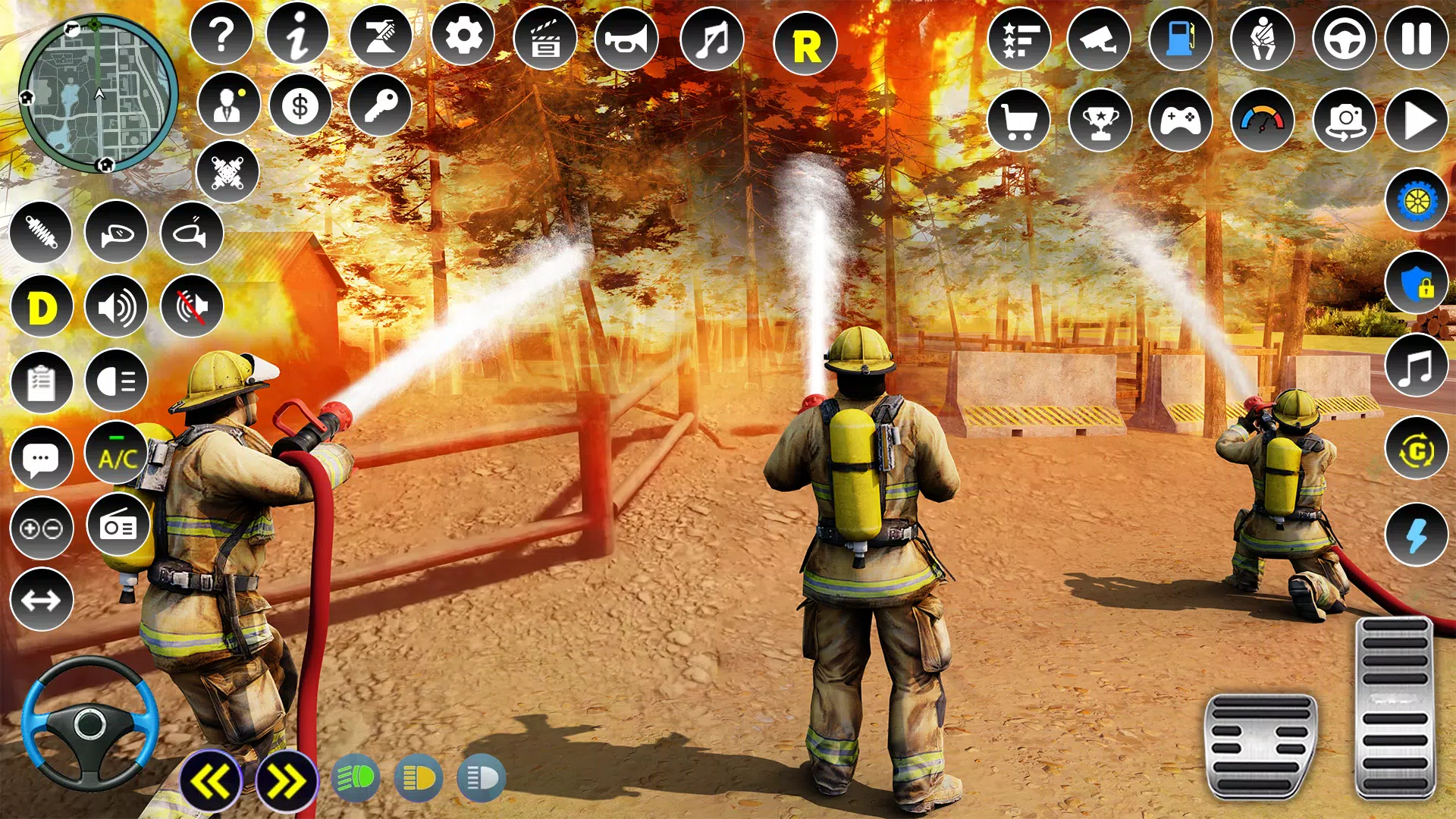 Firefighter :Fire Brigade Game Скриншот 2