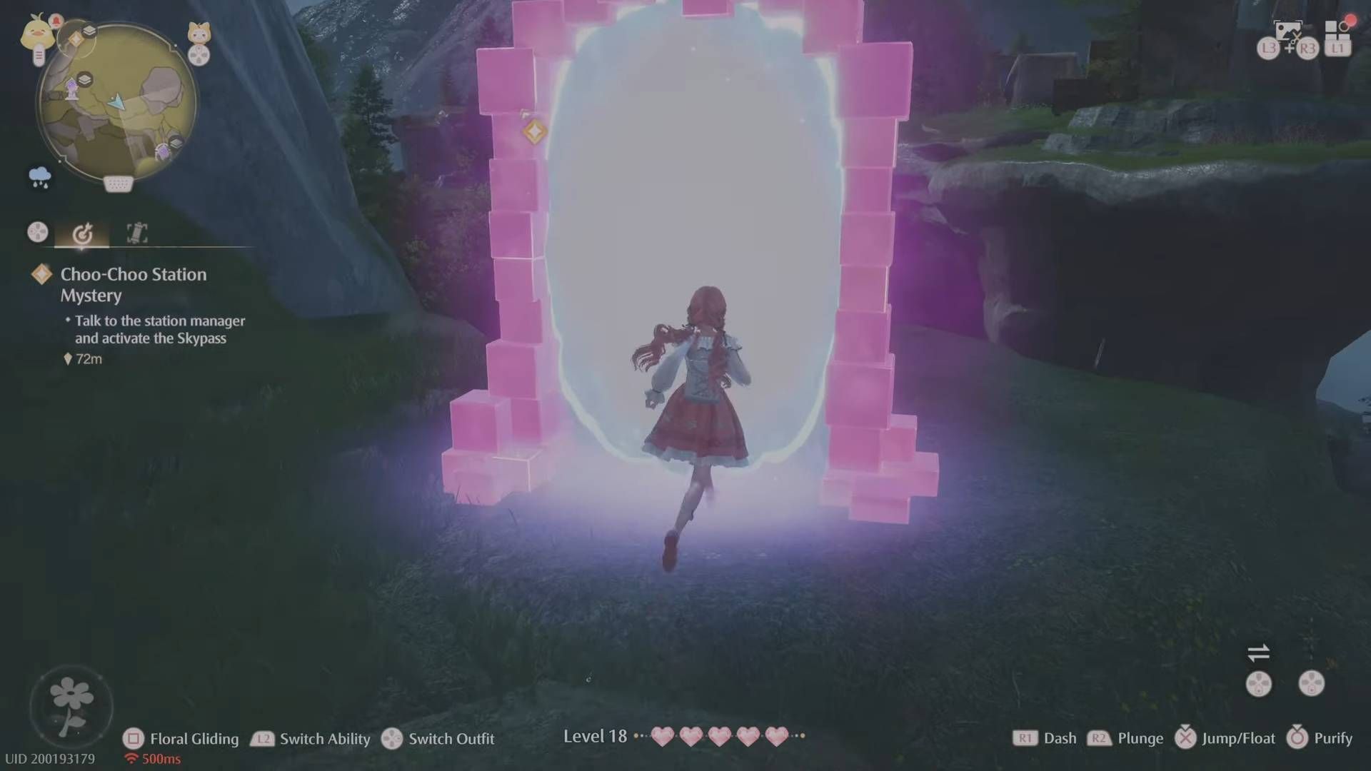 Infinity Nikki: Curio Domain Challenge Near Choo-Choo Station (How to Find Path to Whimstar)