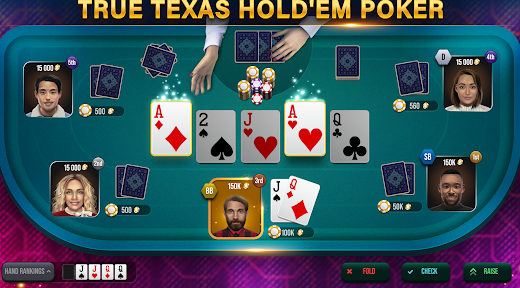 Poker Tour Texas Holdem World स्क्रीनशॉट 3