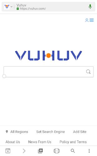 Vuhuv Search Engine Captura de pantalla 2