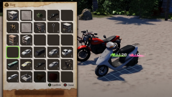 Come un drago: i mobili dell'isola Dondoko di Infinite Wealth provengono da beni di gioco riutilizzati
