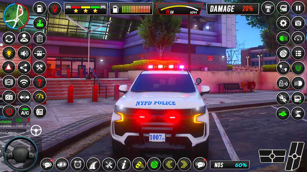 US Police Chase: Cop Car Games Zrzut ekranu 0