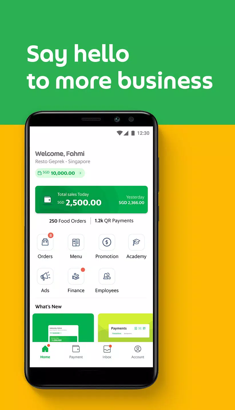 GrabMerchant Screenshot 0