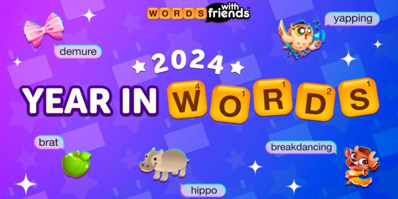 Words With Friends đang tóm tắt lại những khoảnh khắc đẹp nhất của năm 2024 với tính năng Your Year in Words