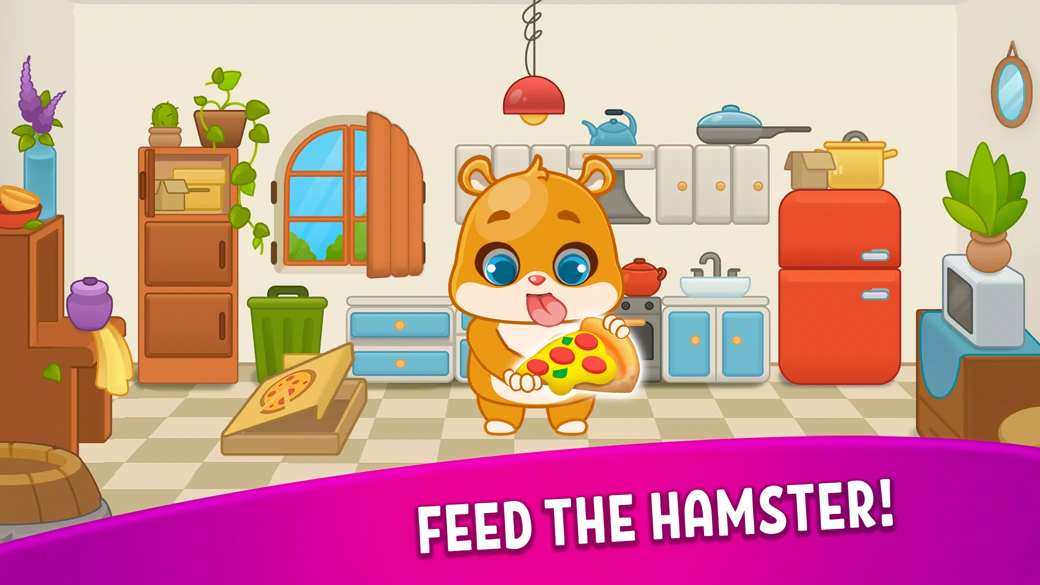 Hamster House: Kids Mini Games Screenshot 1