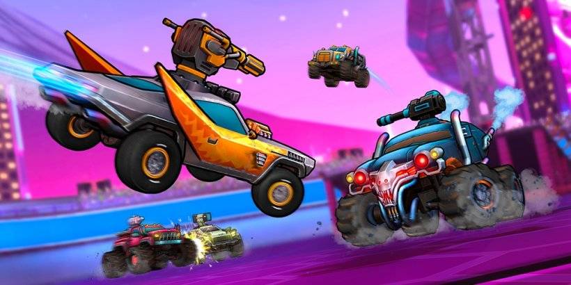 Battle Cars ist ein PVP -Rennfahrer, der einen Wallop mit hoher Oktan -Aktion für iOS und Android liefert