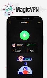 Magic VPN – VPN Fast & Secure應用截圖第2張