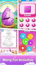 Princess Baby Phone Kids Game Captura de tela 2