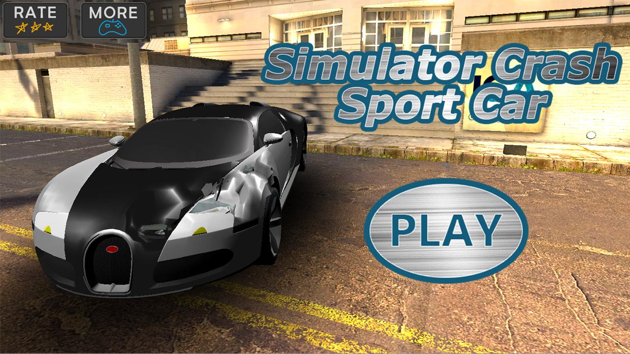 Simulator Crush Sport Car Captura de pantalla 1