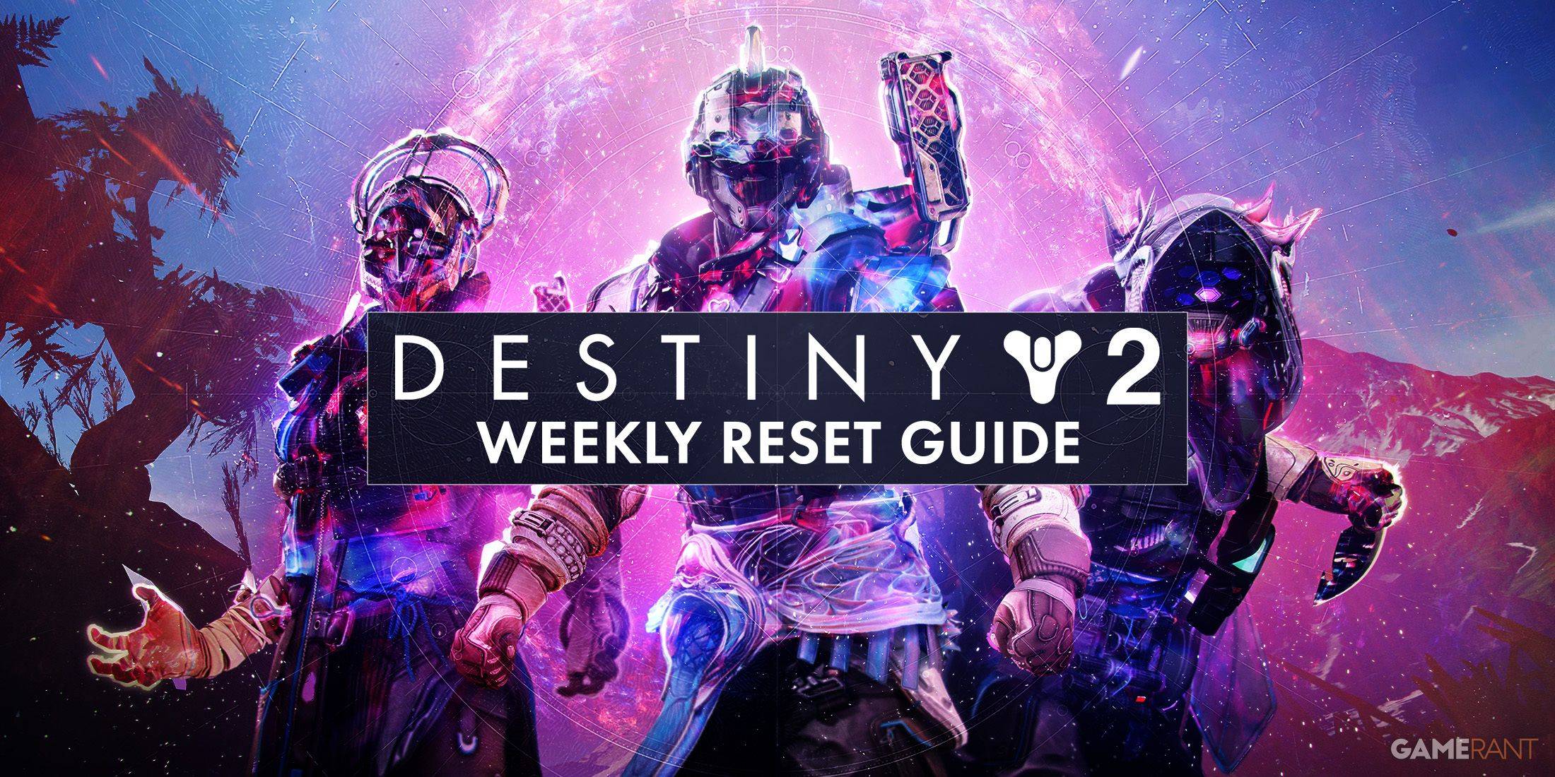 Destiny 2 wekelijkse reset: nieuwe avondvallen en beloningen onthuld