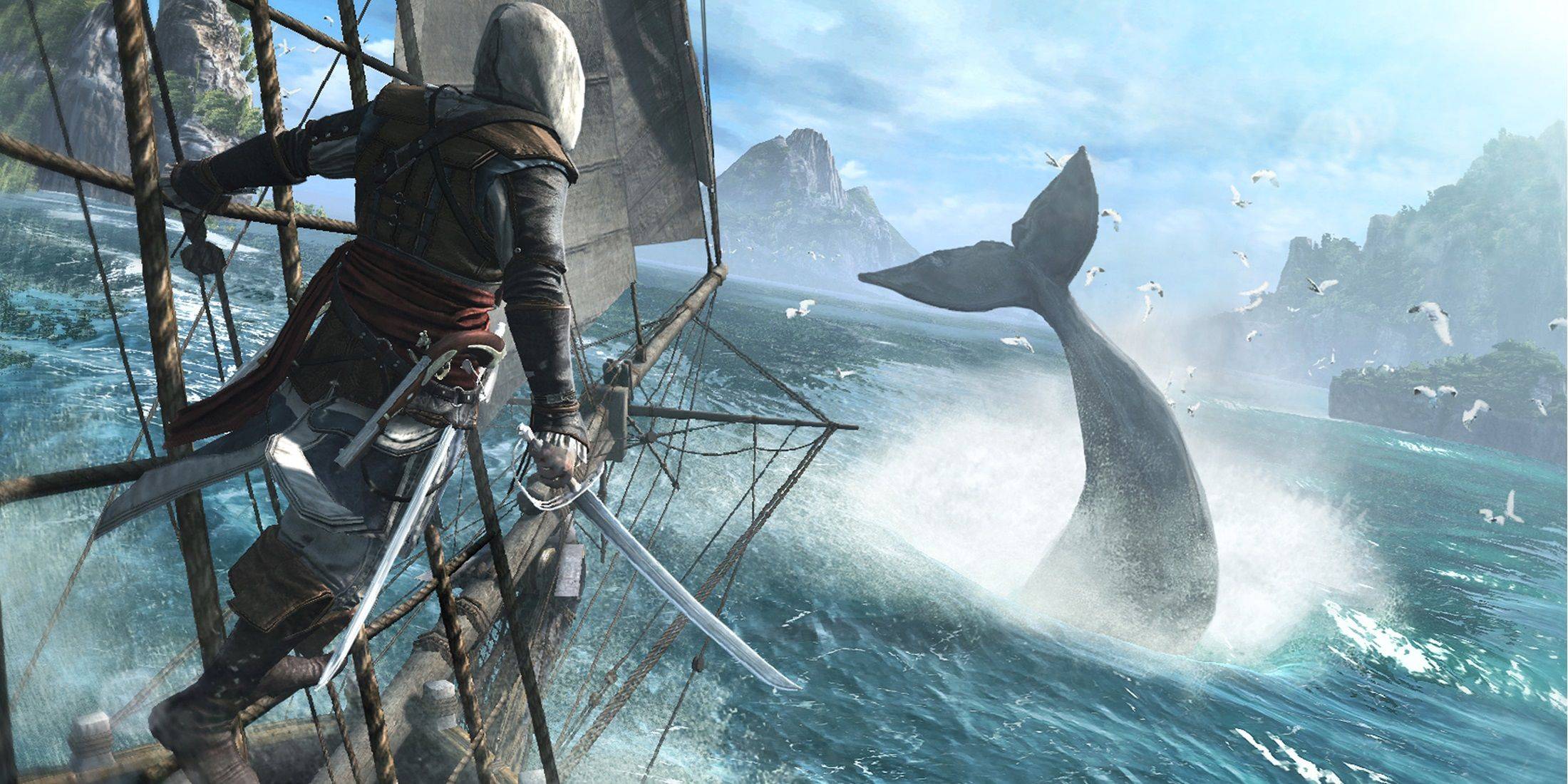 Assassin's Creed IV: အနက်ရောင်အလံ RETAKE အသေးစိတ်မျက်နှာပြင်