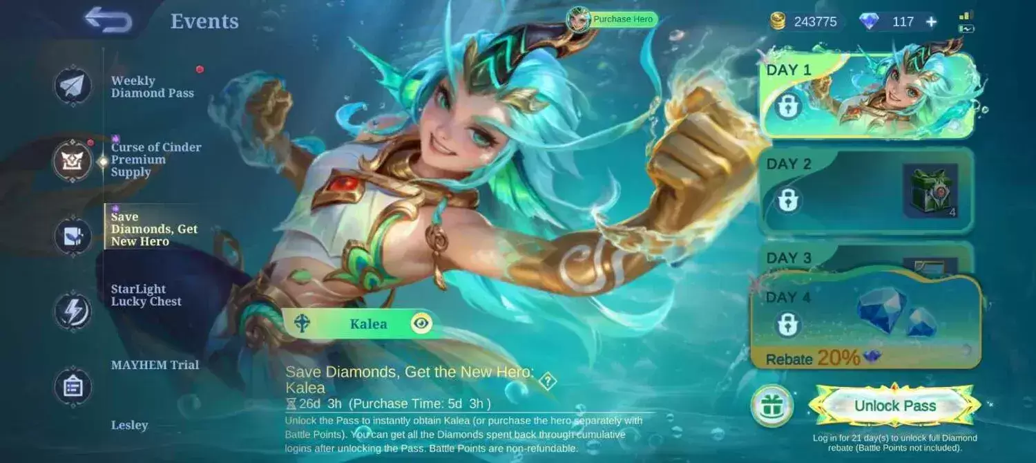 Kalea Mobile Legends: Bang Bang Postacie Przewodnik
