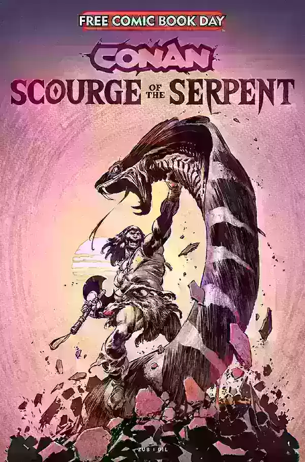 Conan: Scourge de la couverture du serpent n ° 1