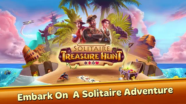 Solitaire Treasure Hunt Ekran Görüntüsü 0