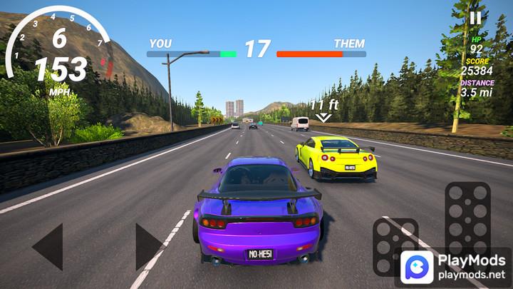 No Hesi Car Traffic Racing Zrzut ekranu 2