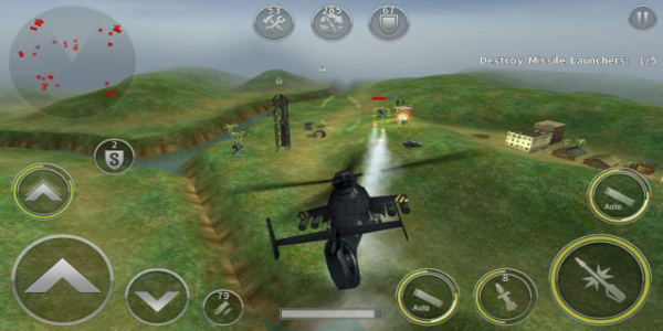 GUNSHIP BATTLE: Helicopter 3D Mod Ekran Görüntüsü 2