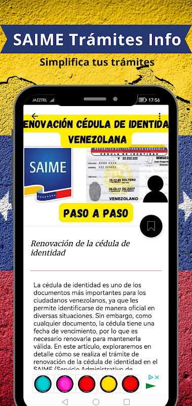 SAIME Trámites Info Screenshot 1