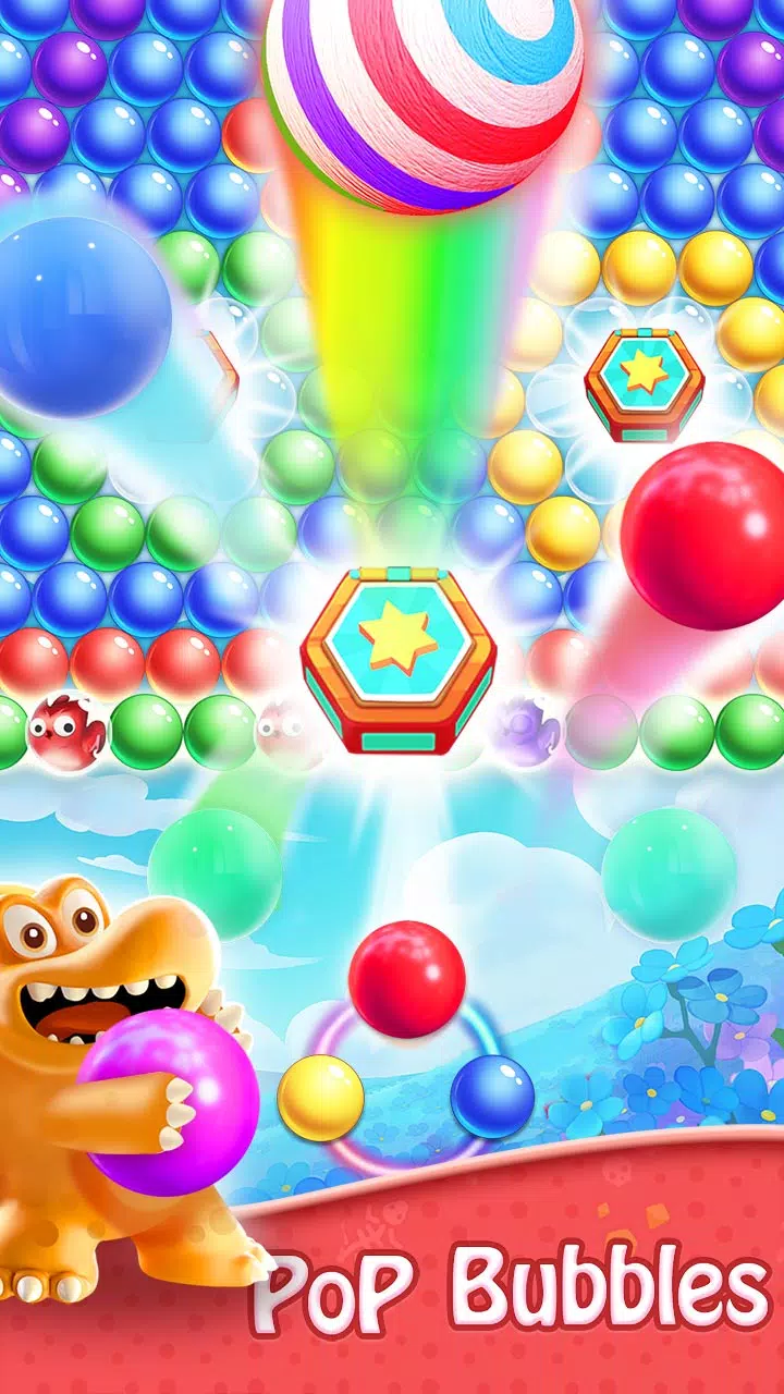 Bubble Shooter - Dino Match Screenshot 1