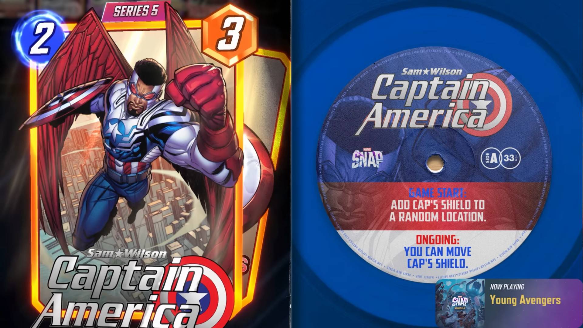Top Captain America Morrages para Sam Wilson en Marvel Snap